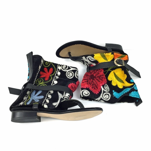 Zeyzani‎ Suzani Gladiator Sandals *NWOB - Picture 6 of 6